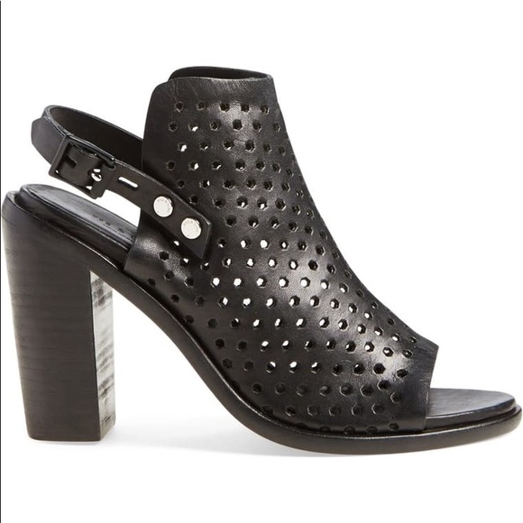$495 Rag and Bone leather perforated sandals US8.5 - Picture 2 of 7